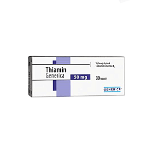 GENERICA Thiamin 50 mg 30 tabliet vyobraziť