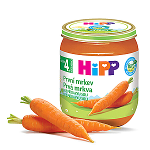 HiPP Príkrm Prvá mrkva 125 g vyobraziť