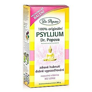 DR. POPOV Psyllium vláknina rozpustná 200 g vyobraziť
