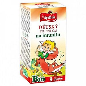 APOTHEKE BIO Detský bylinný čaj na imunitu 20 x 1, 5 g vyobraziť