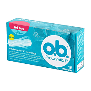 O.B. ProComfort mini hygienické tampóny 16 kusov vyobraziť