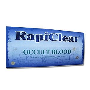 RAPICLEAR Occult blood 1 kus vyobraziť