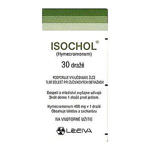 ISOCHOL 400 mg 30 kusov vyobraziť
