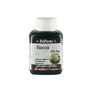 MEDPHARMA Yucca 500 mg 60 + 7 tabliet ZADARMO vyobraziť