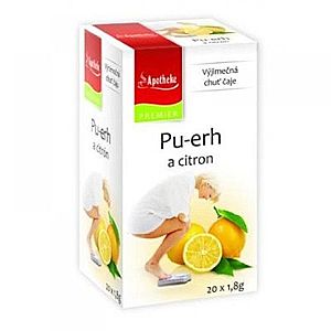 APOTHEKE Premier selection čaj pu-erh a citrón 20 x 1, 8g vyobraziť