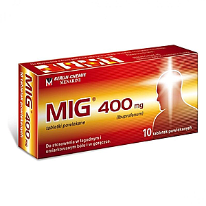 MIG-400 10 tabliet vyobraziť