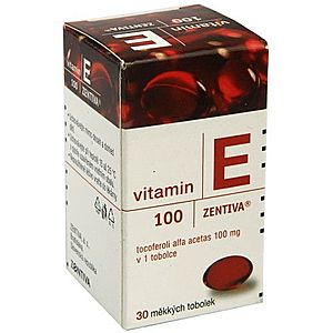 ZENTIVA Vitamín E 100 mg 30 kapsúl vyobraziť