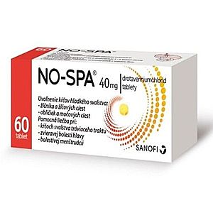 NO-SPA 40 mg 60 tabliet vyobraziť
