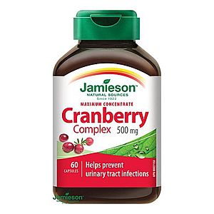 JAMIESON Brusnice - komplex 500 mg 60 kapsúl vyobraziť