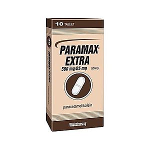 PARAMAX EXTRA 500 mg/65 mg tablety 10 tabliet vyobraziť