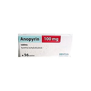 ANOPYRIN 100 mg 56 tabliet vyobraziť