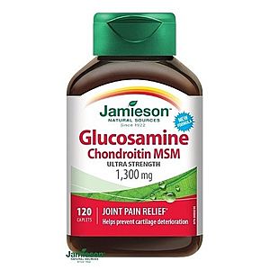 Jamieson GlukozamÍn chondroitÍn msm 1300 mg vyobraziť