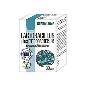 EDENPHARMA Laktobacillus plus bifidobacterium 30 kapsúl vyobraziť