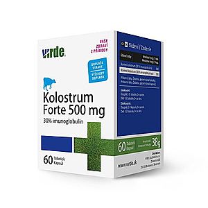 VIRDE Kolostrum forte 500 mg 60 kapsúl vyobraziť