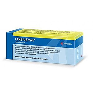 ORENZYM 36, 60 mg 50 tabliet vyobraziť