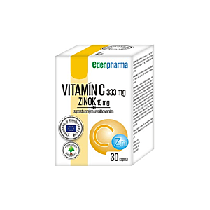 EDENPHARMA Vitamín C + zinok 30 kapsúl vyobraziť