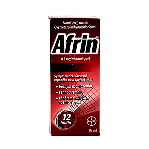 Afrin 0, 5 mg/ml nosový sprej vyobraziť