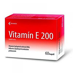 NOVENTIS Vitamín E 200 60 kapsúl vyobraziť