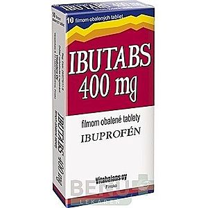 IBUTABS 400 mg 10 tabliet vyobraziť
