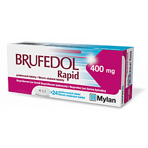 BRUFEDOL Rapid 400 mg 24 tabliet vyobraziť