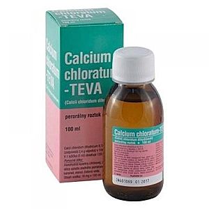 CALCIUM Chloratum teva 100 ml vyobraziť