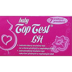 BABY TOP Test LH ovulačný 7 prúžkový 7 kusov vyobraziť