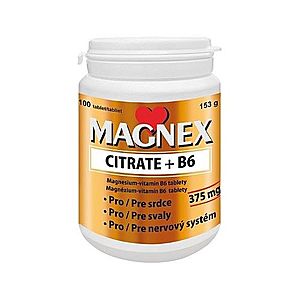 Magnex Citrate + B6 100 tabliet vyobraziť