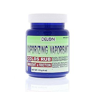 DELON Vaporizing colds rub 113 g vyobraziť