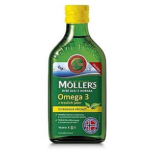 MOLLER´S Omega 3 rybí olej citrónová príchuť 250 ml vyobraziť