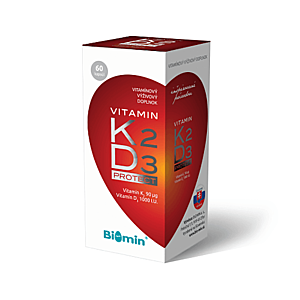 BIOMIN Vitamín K2 + D3 protect 60 kapsúl vyobraziť
