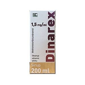 DINAREX 1, 5 mg/ml sirup 200 ml vyobraziť