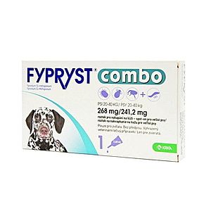 FYPRYST combo 268 mg/241, 2 mg psy 20-40 kg 2, 68 ml vyobraziť