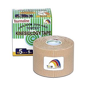 TEMTEX Kinesology tape tourmaline 5 cm x 5 cm 1 kus vyobraziť