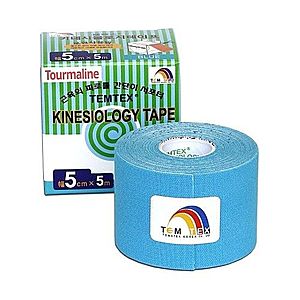 TEMTEX Kinesology tape toumaline 5 cm x 5 cm 1 kus vyobraziť