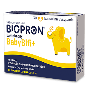 BIOPRON Laktobacily Baby Bifi+ 30 kapsúl vyobraziť