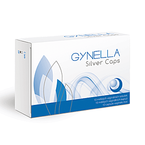GYNELLA Silver Caps makké vaginálne kapsule 10 kusov vyobraziť