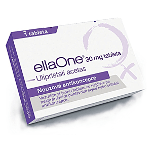 ELLAONE 30 mg núdzová antikoncepcia 1 tableta vyobraziť