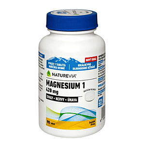 SWISS NATUREVIA Magnesium 420 mg 90 tabliet vyobraziť