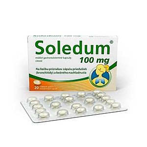 SOLEDUM 100 mg 20 mäkkých kapsúl vyobraziť