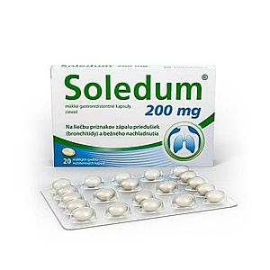 SOLEDUM 200 mg 20 mäkkých kapsúl vyobraziť