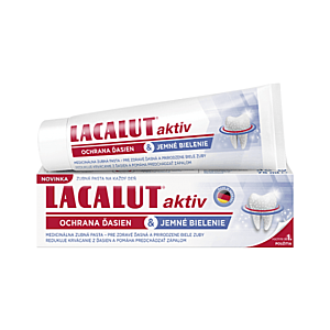 LACALUT Aktiv zubná pasta ochrana ďasien a bielenie 75 ml vyobraziť