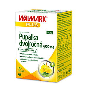 WALMARK Pupalka dvojročná 500 mg s vitamínom E 90 kapsúl vyobraziť