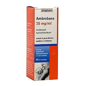 AMBROBENE 7, 5 mg / ml 100 ml vyobraziť
