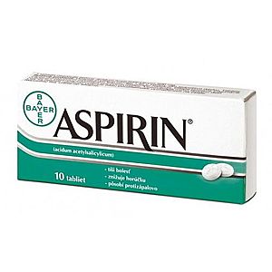 ASPIRIN 500 mg 10 tabliet vyobraziť