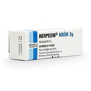 Herpesin krém 2g vyobraziť