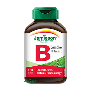 JAMIESON B-komplex s vitamínom C 100 tabliet vyobraziť