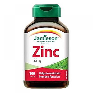 JAMIESON Zinok 25 mg 100 tabliet vyobraziť