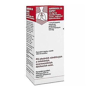 AMBROXOL AL kvapky 7, 5 mg/ml 50 ml vyobraziť