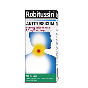 ROBITUSSIN Antitussicum sirup na suchý kašeľ 100 ml vyobraziť