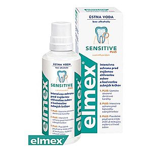 ELMEX Sensitive plus ústna voda 400 ml vyobraziť